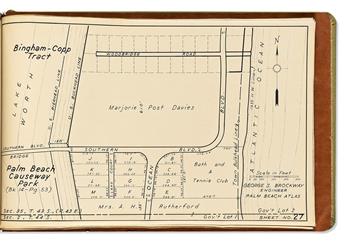 (FLORIDA.) George S. Brockway. Atlas of Palm Beach Florida.